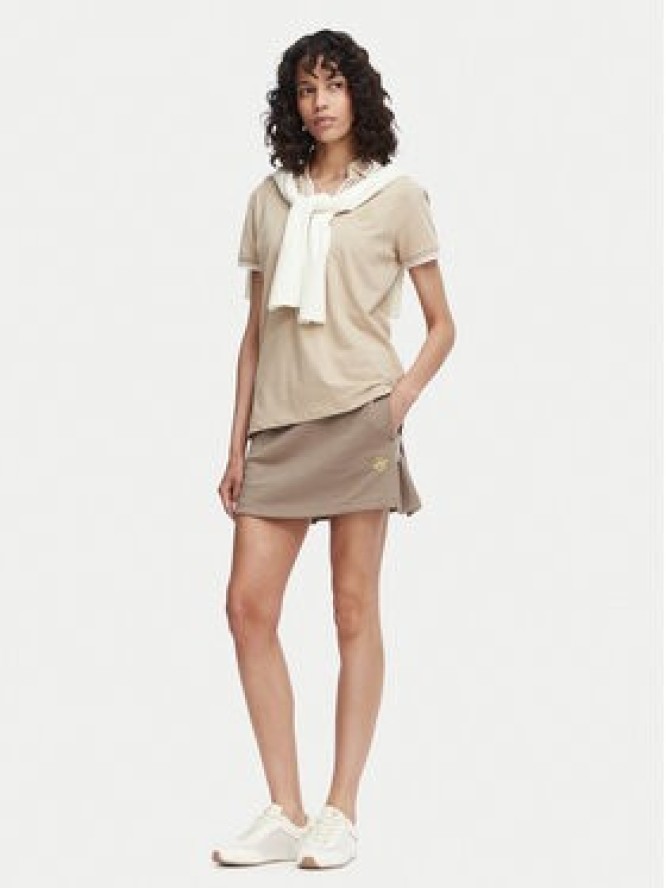 Beverly Hills Polo Club Spódnica mini P-SS26W-SK00687 Brązowy jasny Regular Fit