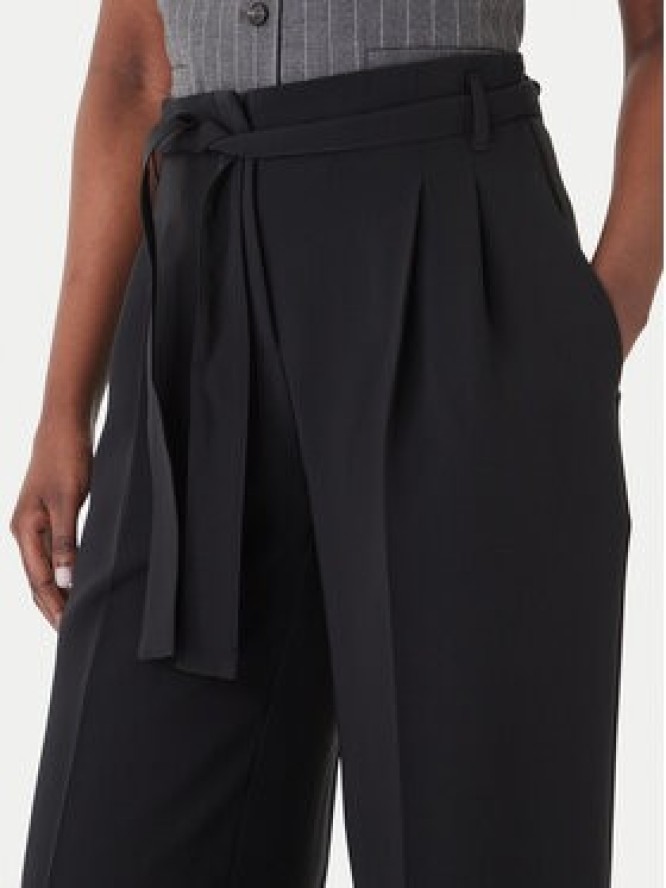 Boss Spodnie materiałowe Tapiana 50479405 Czarny Relaxed Fit