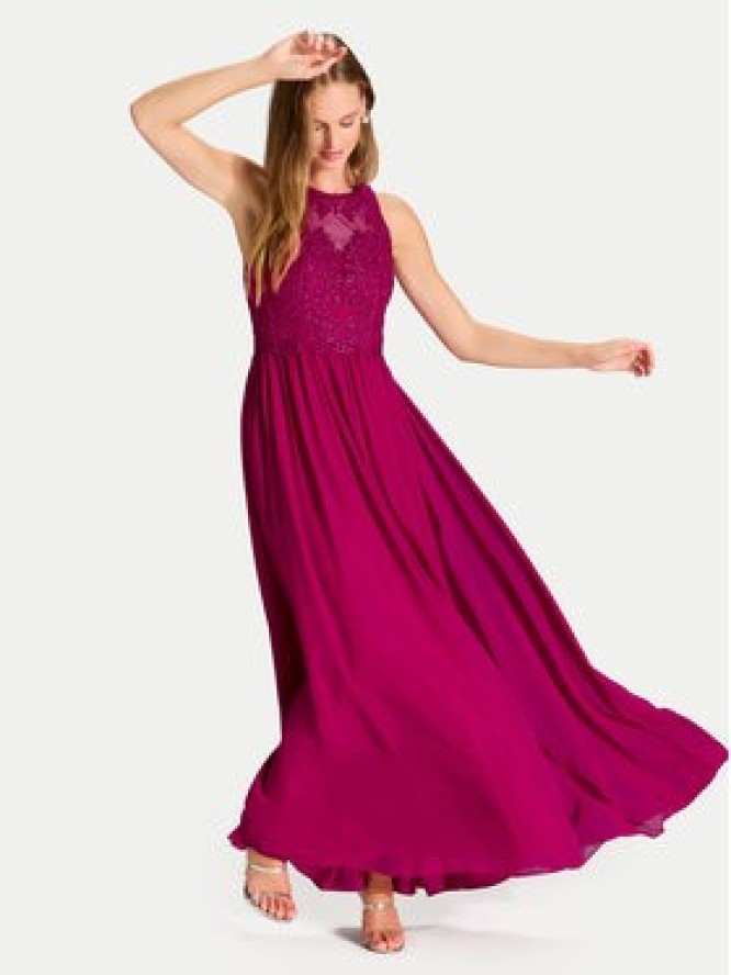 Hey Kyla Sukienka wieczorowa 5AI084HK Różowy Regular Fit