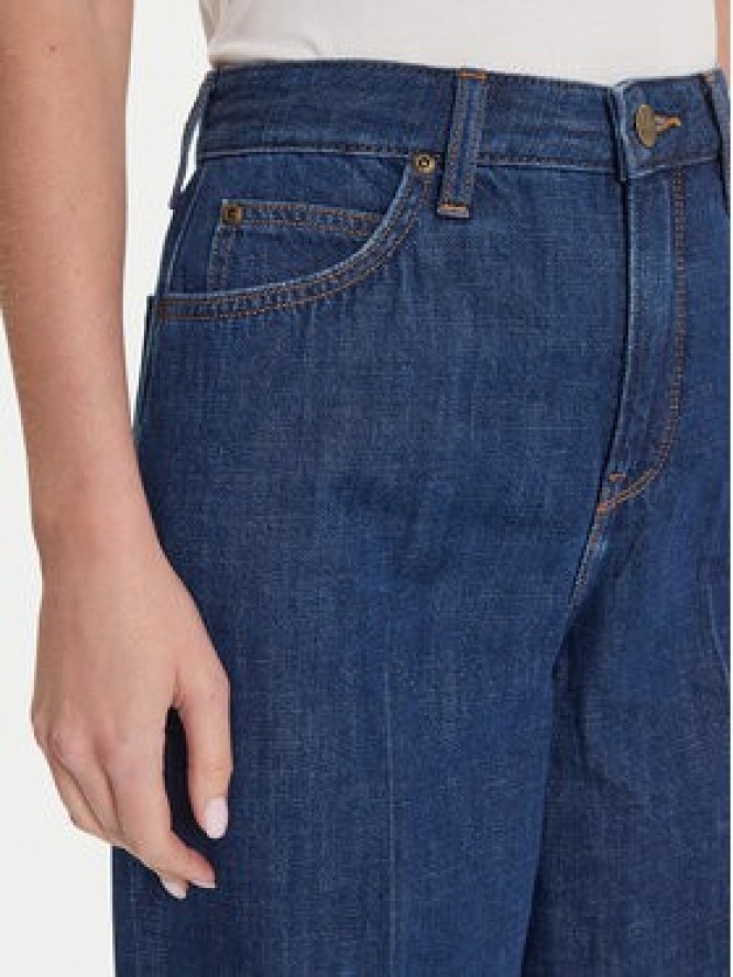 Lee Jeansy Stella 112107279 Granatowy Wide Leg