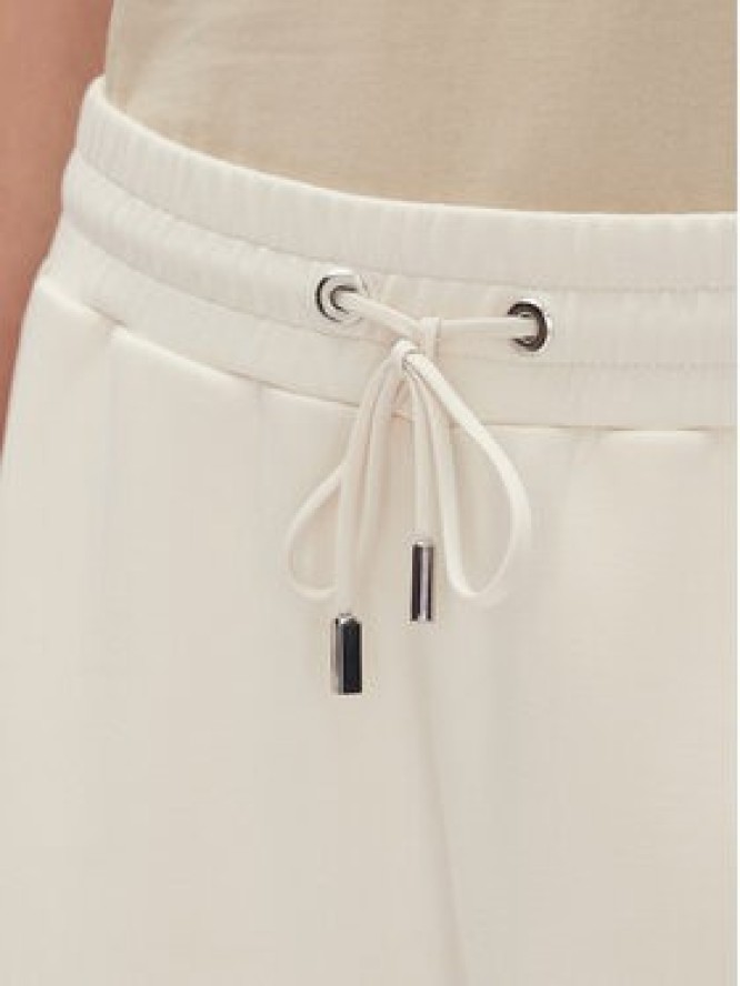 BOSS Spodnie dresowe C-Etom 50536743 Biały Relaxed Fit