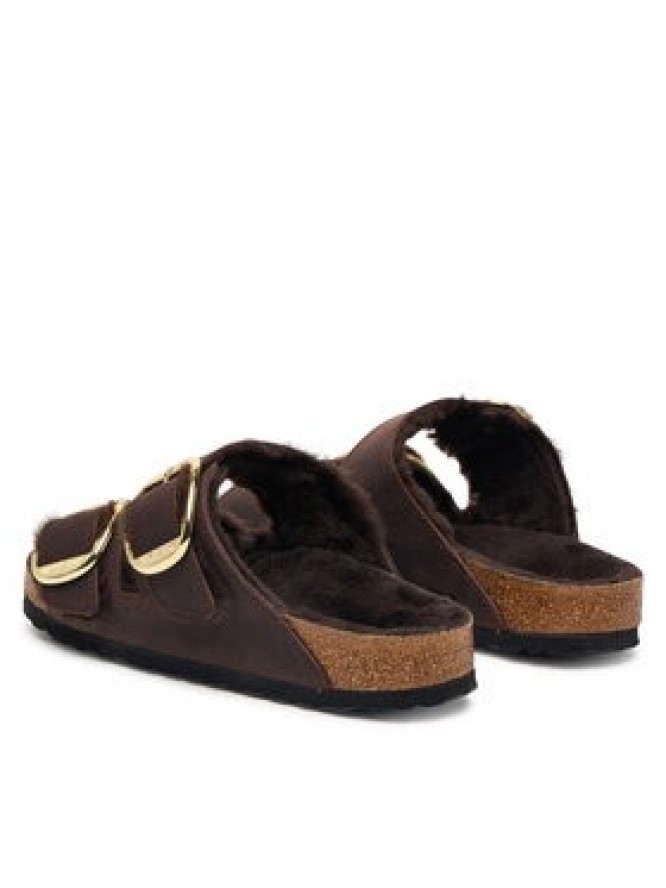 Birkenstock Klapki Arizona Big Buckle 1032982 Brązowy ciemny