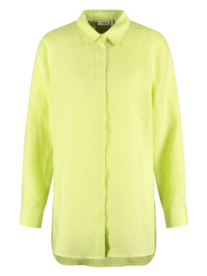 Gerry Weber Lniana bluzka w kolorze żółtym rozmiar: 40