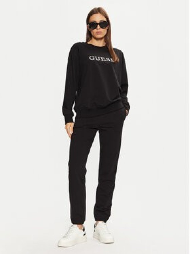 Guess Bluza O5RQ03 KCO31 Czarny Regular Fit