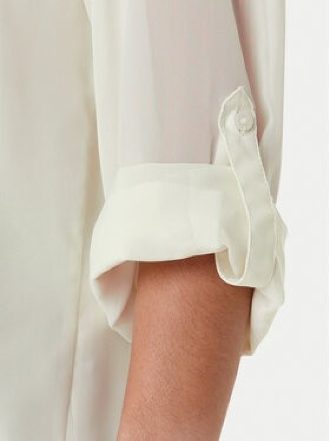 Calvin Klein Koszula LV044B902G Écru Regular Fit