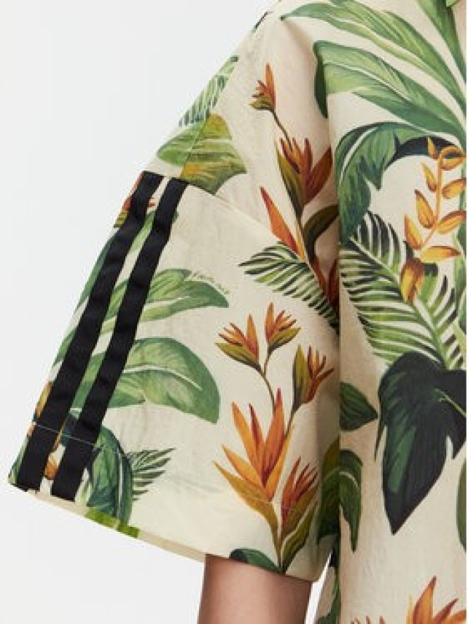 adidas Koszula FARM Premium JD6280 Zielony Loose Fit