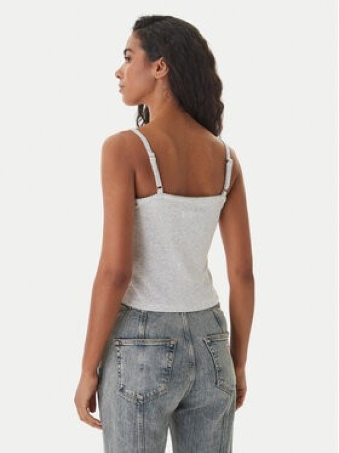 Guess Jeans Top W6GPB5 KG372 Szary Regular Fit