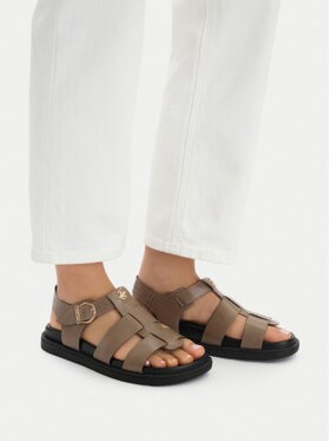 Beverly Hills Polo Club Sandały EO-WI16-SERDINIA-03 Beżowy ciemny