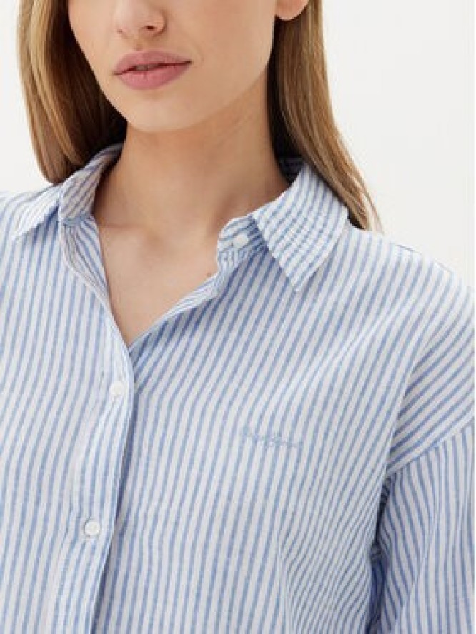 Pepe Jeans Koszula Dream PL305033 Niebieski Loose Fit