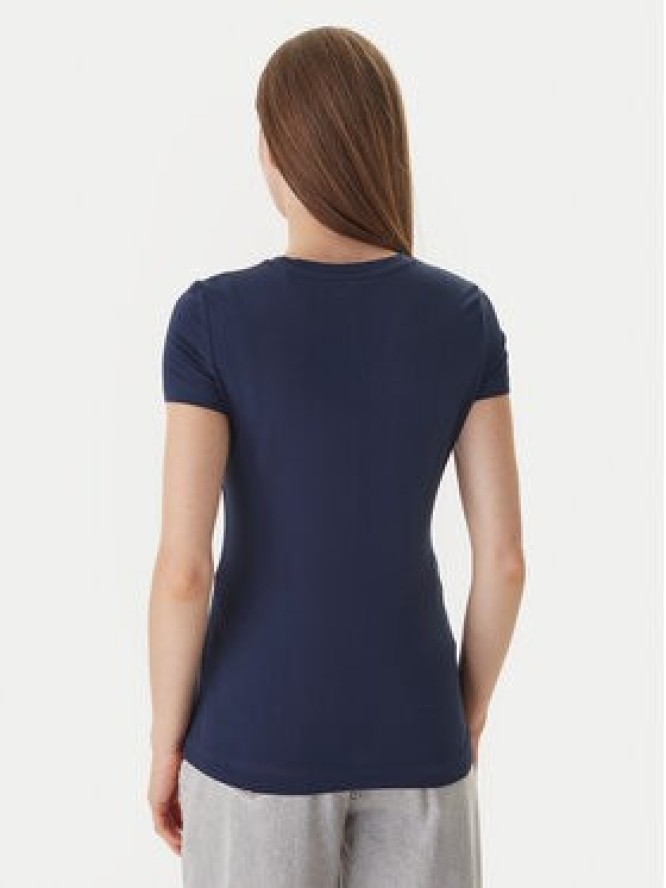 Guess T-Shirt W5GI04 J1314 Granatowy Slim Fit
