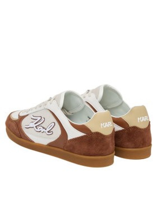 KARL LAGERFELD Sneakersy Kandidate KL63816 Brązowy