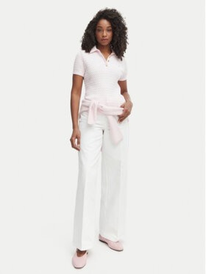 Tommy Hilfiger Sweter WW0WW41474 Różowy Regular Fit