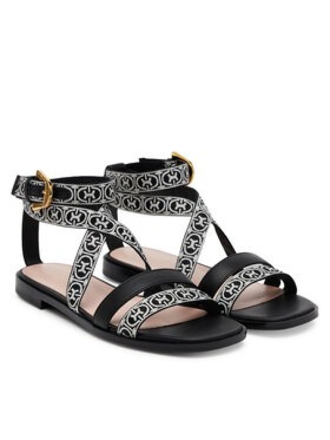 Coccinelle Sandały E4 SVR 18 03 01 Czarny