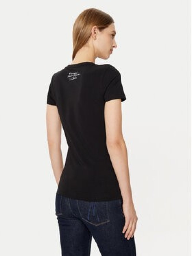 Guess T-Shirt W5RI00 J1314 Czarny Regular Fit