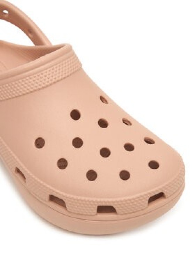 Crocs Klapki Classic Platform Clog 206750 Beżowy