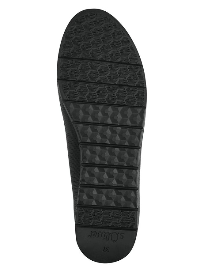 s.Oliver Baleriny w kolorze czarnym rozmiar: 36