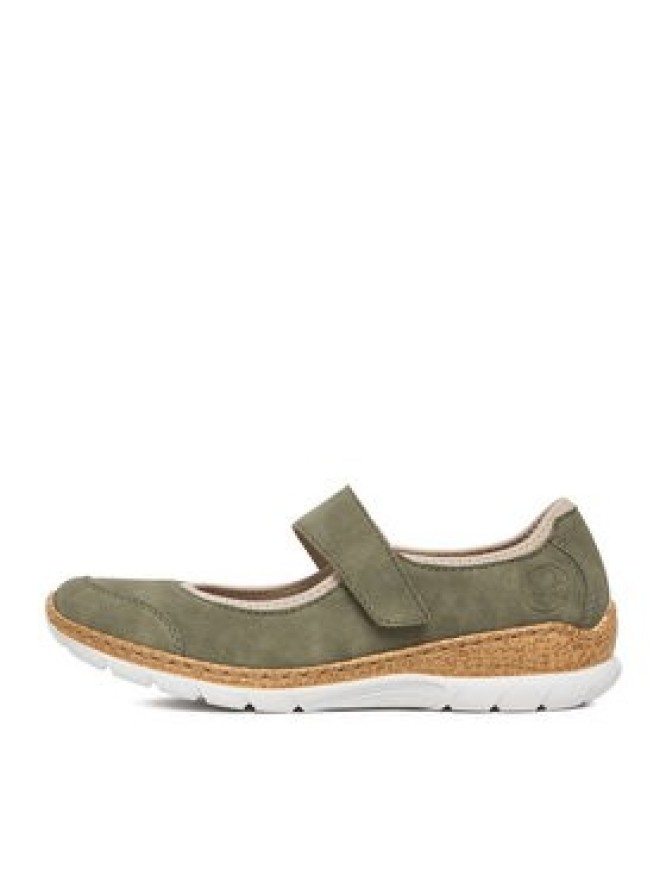 Rieker Półbuty N42B0-52 Zielony