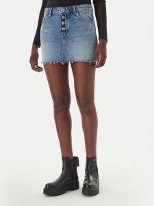 HUGO Spódnica jeansowa Galanie 50561137 Niebieski Regular Fit