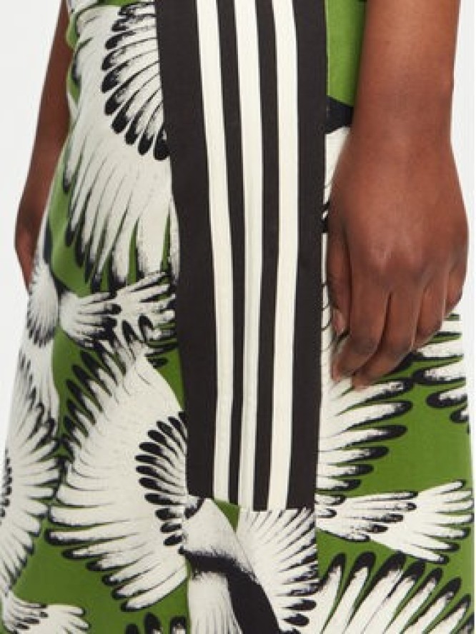 adidas Sukienka codzienna FARM Premium JD6314 Zielony Slim Fit