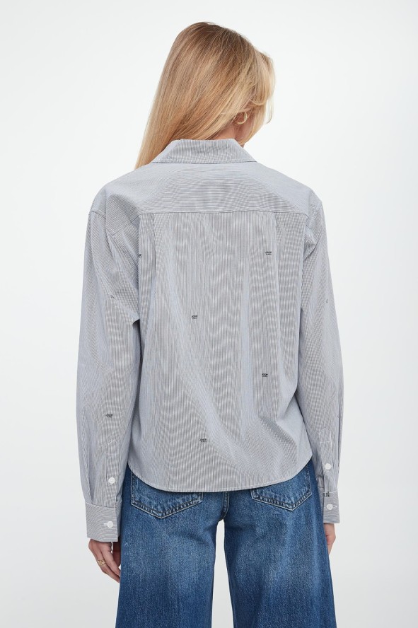 Koszula damska w paski Bhavani JOOP! JEANS