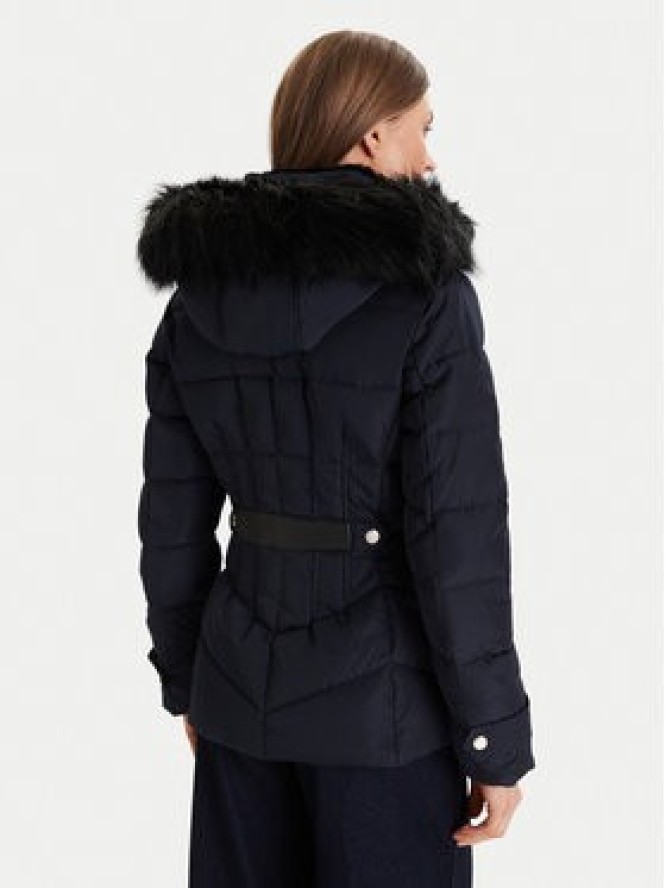 Morgan Kurtka puchowa 252-GITELA Granatowy Regular Fit