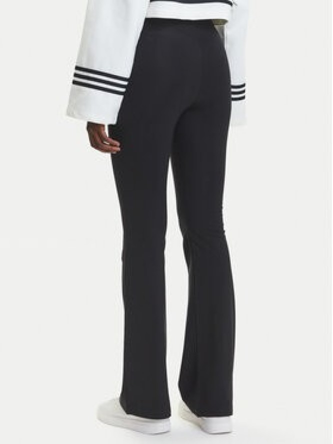 adidas Legginsy Essentials Small Logo JD9961 Czarny Flared Fit