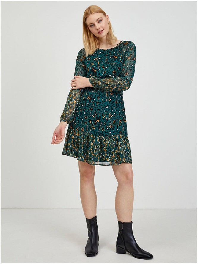 orsay Sukienka w kolorze morsko-czarnym rozmiar: 34