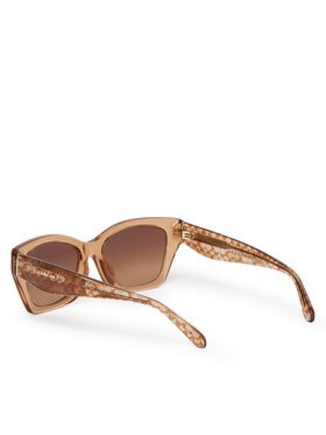 Coach Okulary przeciwsłoneczne 0HC8451U 593774 Brązowy