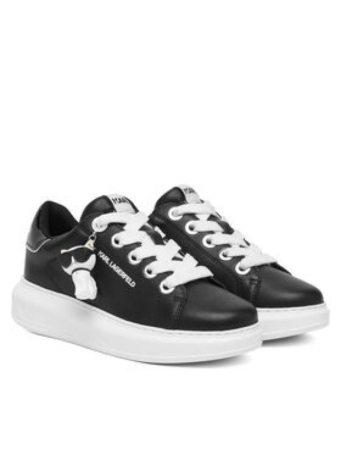 KARL LAGERFELD Sneakersy Kapri KL62536C Czarny
