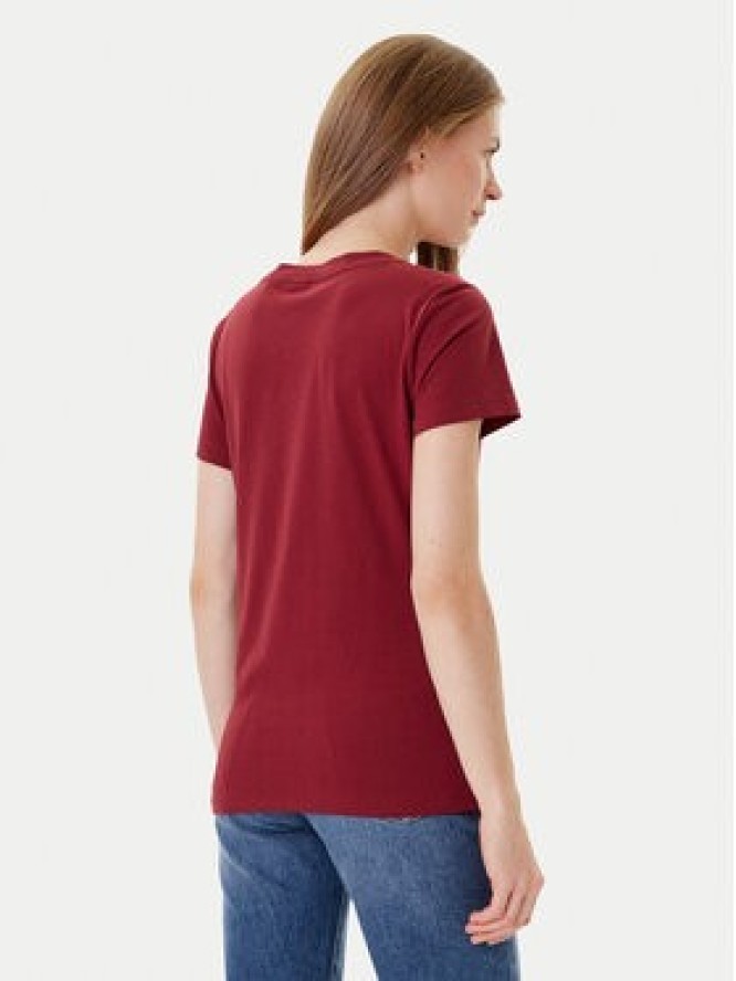 BOSS T-Shirt C_Esogo_3 50545288 Bordowy Regular Fit