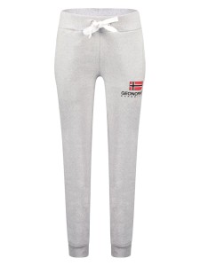 Geographical Norway Spodnie dresowe "Max" w kolorze szarym rozmiar: L