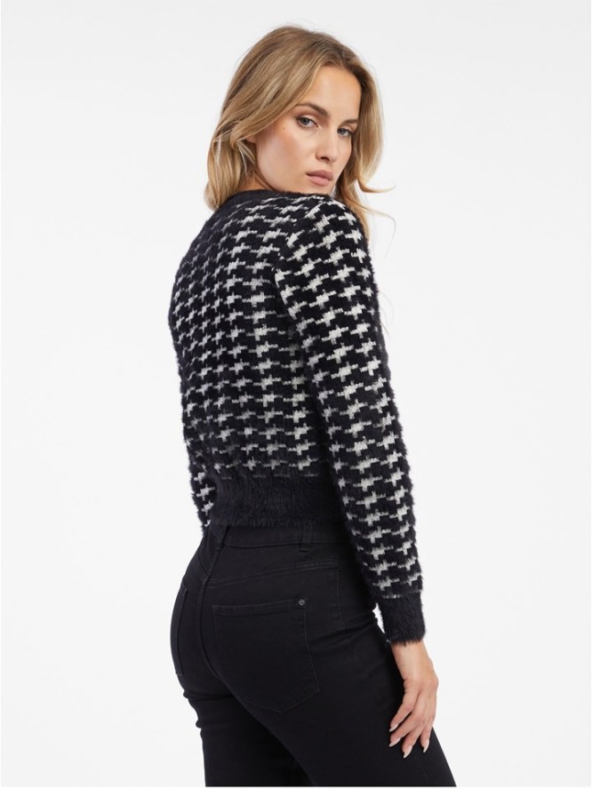 orsay Kardigan w kolorze czarno-białym rozmiar: L