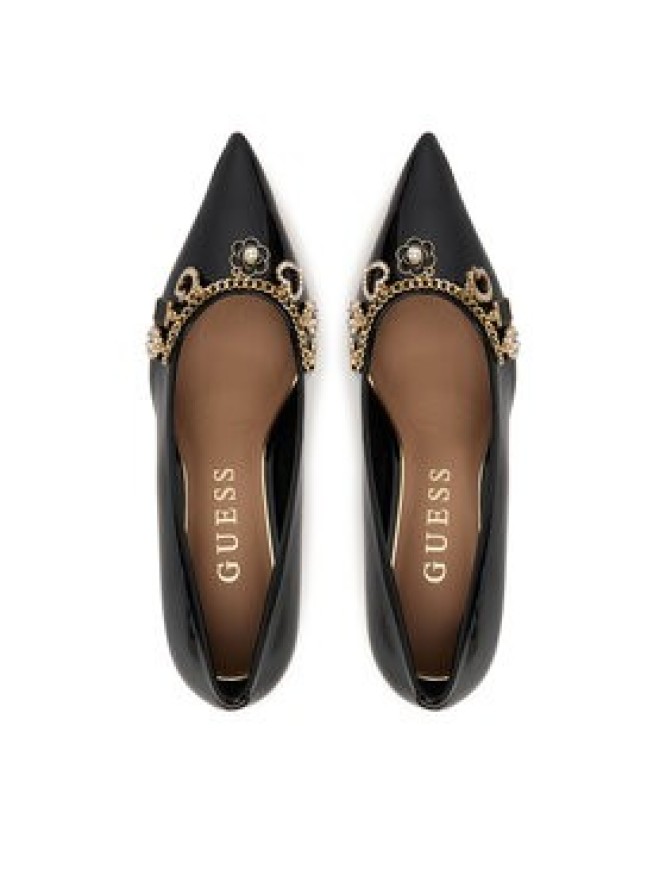 Guess Szpilki FLTNN2 PAF08 Czarny