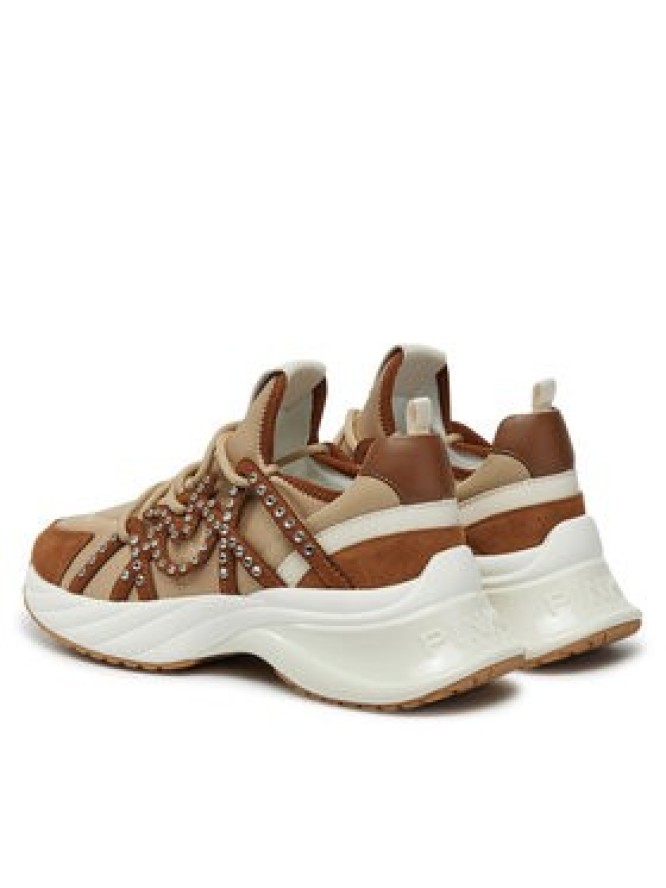 PINKO Sneakersy Ariel 16 SS0085T029 Brązowy