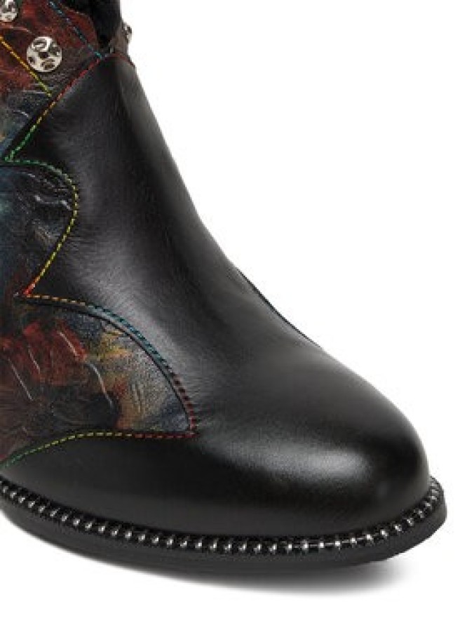 Laura Vita Botki Kacio 02 Czarny