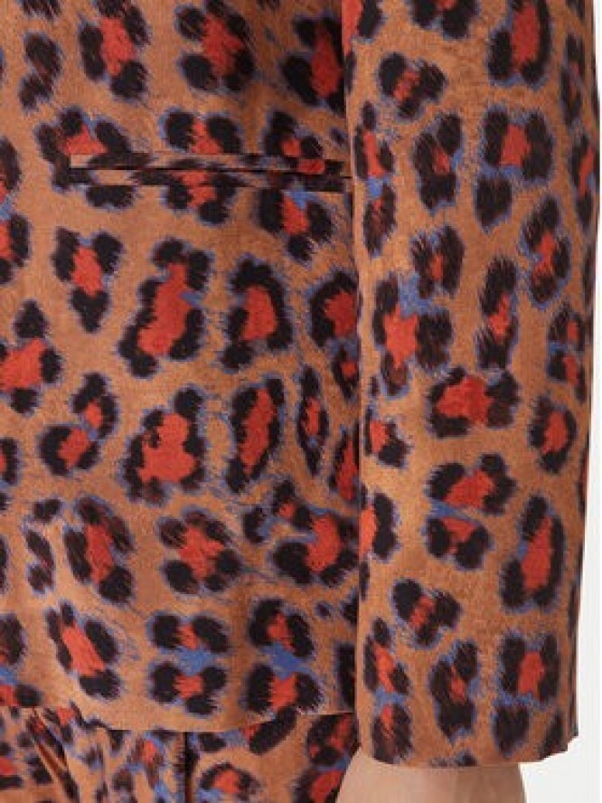 LOLA CASADEMUNT Marynarka MS2602005 Brązowy Straight Fit