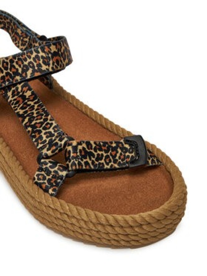 Bohonomad Sandały Miami Elastic MIA.12-LEO Brązowy