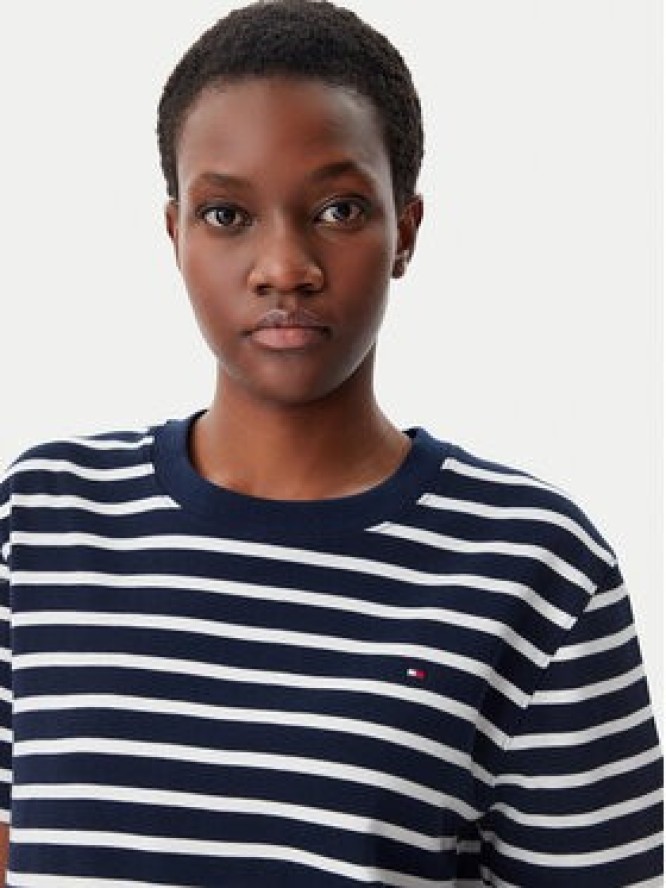 Tommy Hilfiger T-Shirt Modern Cody WW0WW46158 Granatowy Relaxed Fit