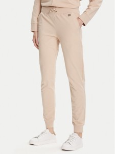 EA7 Emporio Armani Spodnie dresowe 7W000461 AF13135 U1046 Beżowy Regular Fit