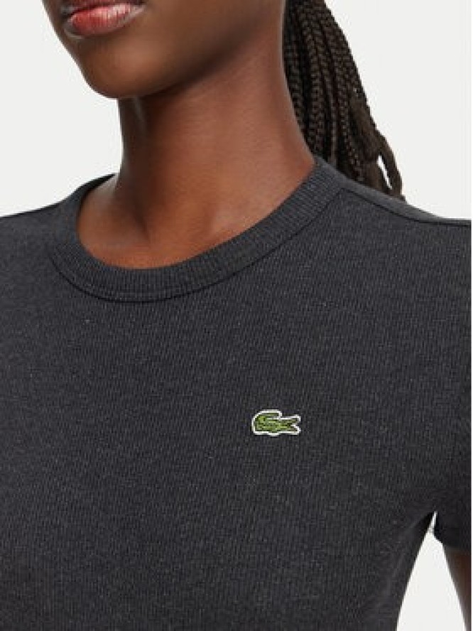 Lacoste T-Shirt TF5538 Czarny Regular Fit