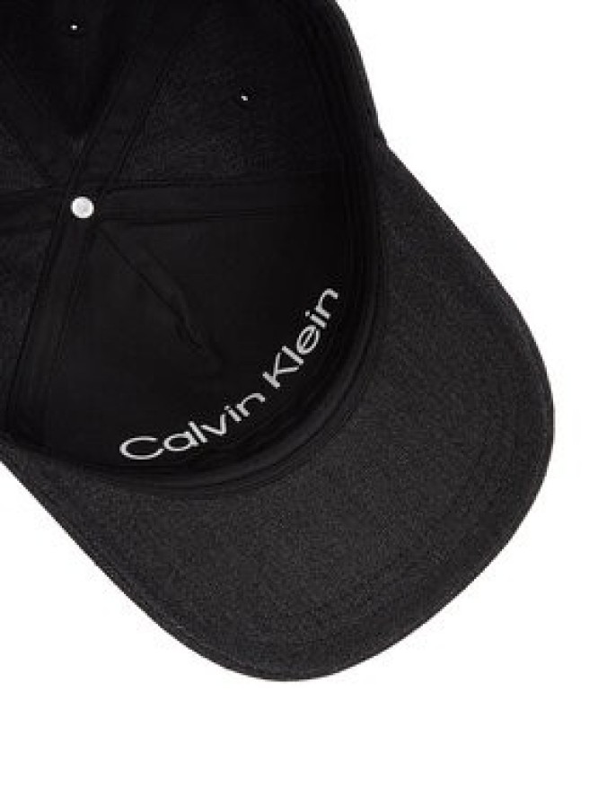 Calvin Klein Czapka z daszkiem Raised Embroidery K60K613118 Czarny
