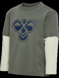 hummel Koszulka z długim rękawem hmlMINI LOOSE LAYER T-SHIRT L/S z bawełny