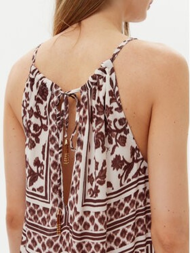 Gaudi Sukienka letnia 511FD15025 Brązowy Relaxed Fit