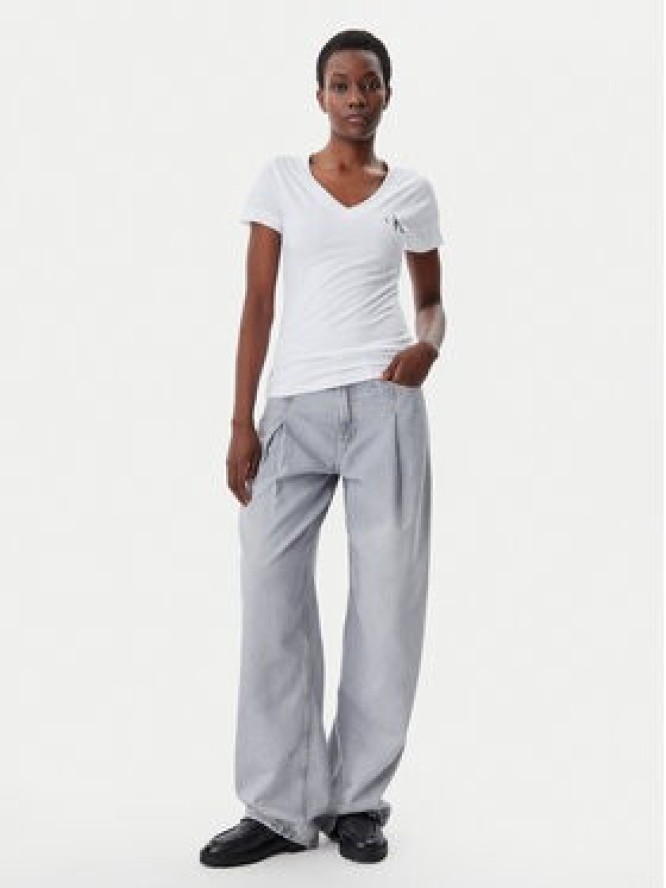 Calvin Klein Jeans Komplet t-shirtów J20J223447 Biały Regular Fit
