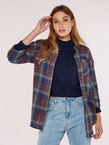 Apricot Koszula w kolorze niebiesko-czerwonym rozmiar: M