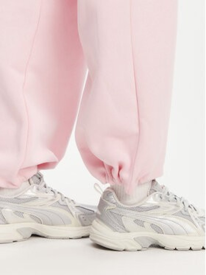 Karl Kani Spodnie dresowe Signature Os 61030060 Różowy Relaxed Fit