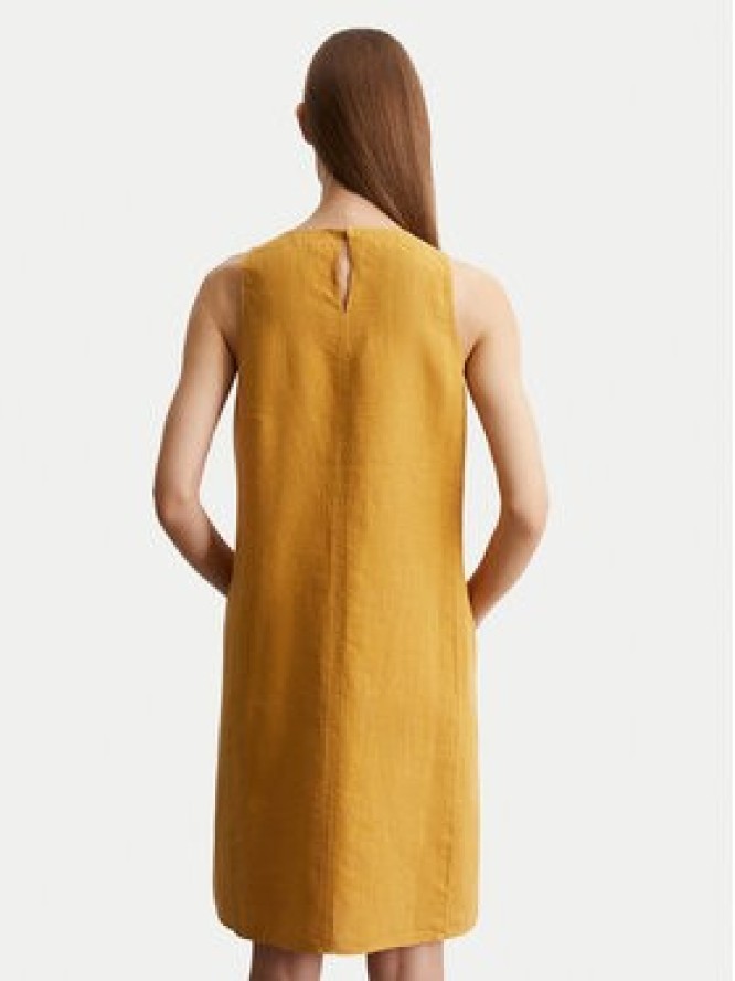 Marc O'Polo Sukienka letnia 516 0112 21237 Żółty Regular Fit