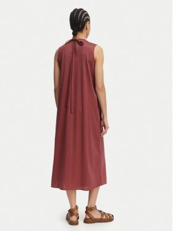 Weekend Max Mara Sukienka codzienna Ricordo 2615621022 Bordowy Regular Fit