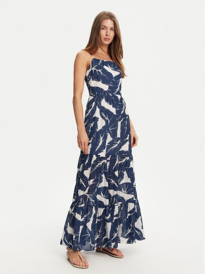 Gaudi Sukienka letnia 511FD15021 Granatowy Regular Fit