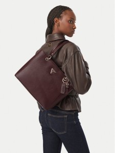 Guess Torebka Noelle II HWZG96 72250 Bordowy